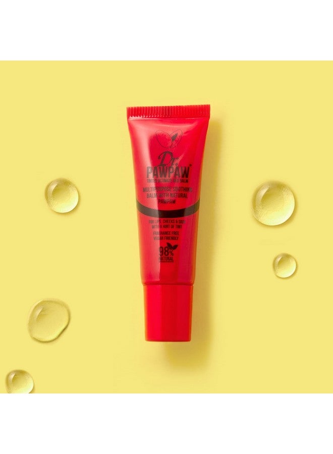 Dr.PAWPAW Dr. PawPaw Multipurpose Tinted - Lip Moisturizer with Buildable Color - Natural Tinted Lip Balm - Lip Balm for Sensitive Skin - Ultimate Red - 0.33 oz - Image 3