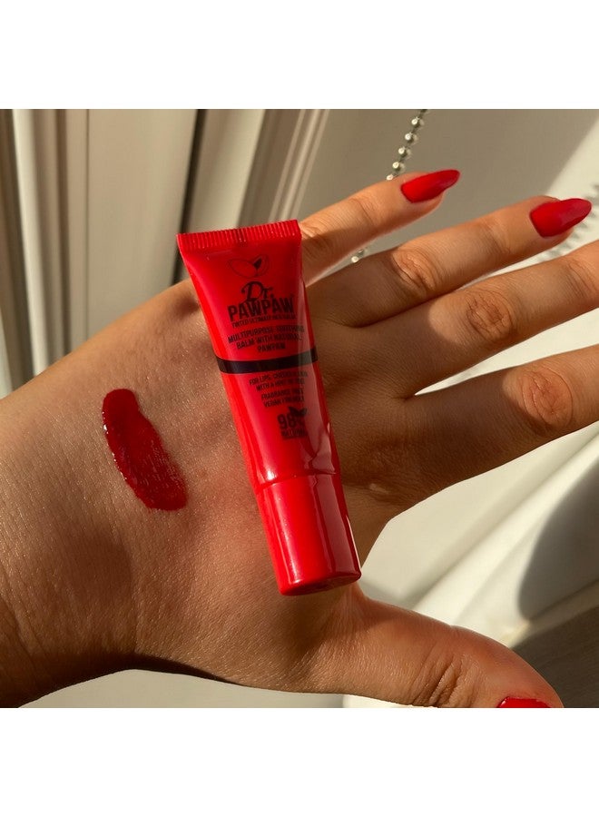 Dr.PAWPAW Dr. PawPaw Multipurpose Tinted - Lip Moisturizer with Buildable Color - Natural Tinted Lip Balm - Lip Balm for Sensitive Skin - Ultimate Red - 0.33 oz - Image 5
