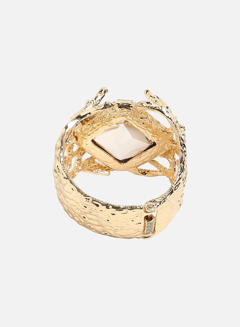 SOHI Crystal Capture Statement Artificial Bracelet Jewellery
