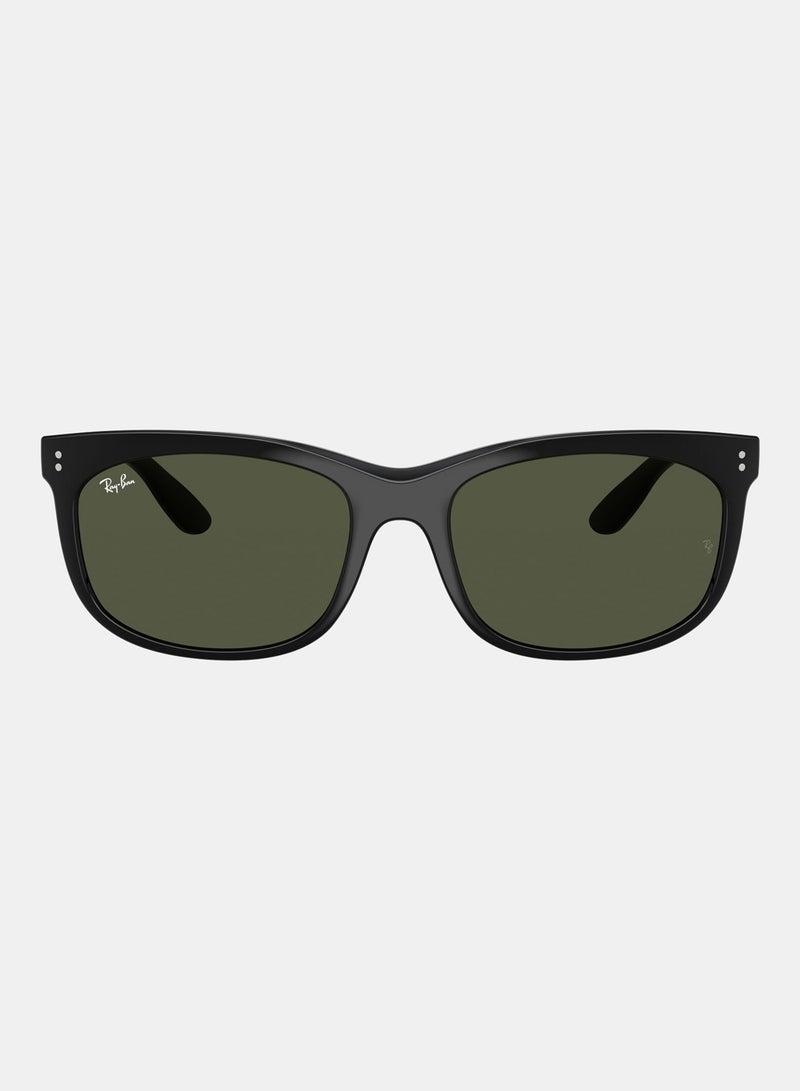 راي بان نظارات شمسية مستطيلة بإطار كامل 2389, 57, 901, 31 - Image 1