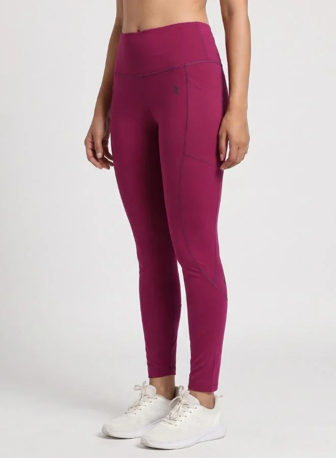 Zaecy Purple Heart Women's Pocketed 7/8 Legging for Women | Best Price UAE