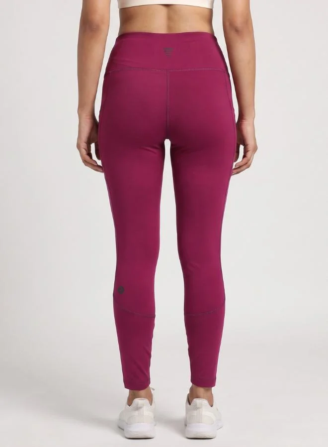 Zaecy Purple Heart Women's Pocketed 7/8 Legging for Women | Best Price UAE