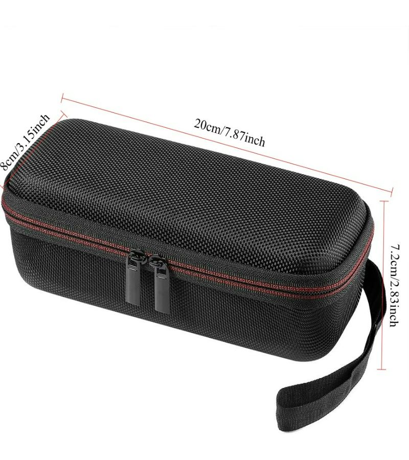 Black EVA Hard Shell Case for Tribit Xsound Go 2 Speaker Shockproof Travel Storage - Image 2