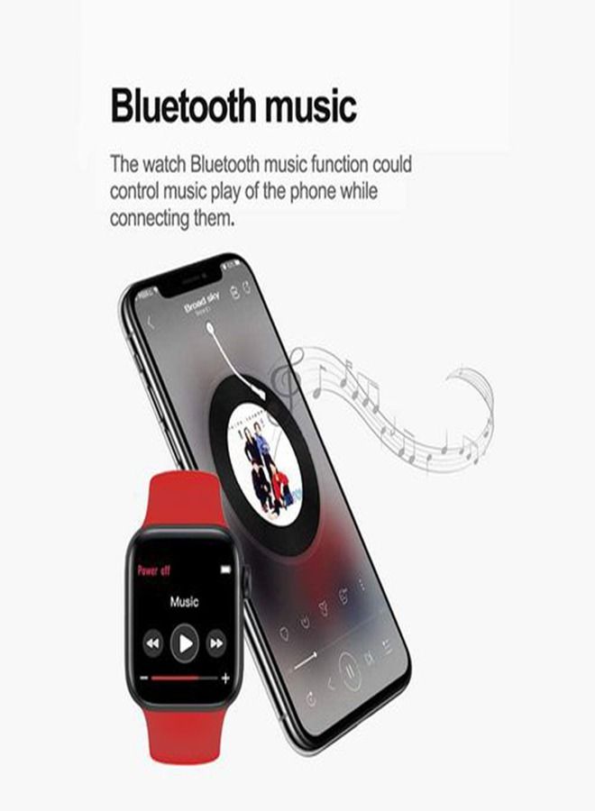 G63L Silicone Smart Watch With Calls Compatible For Android And IOS - Image 3