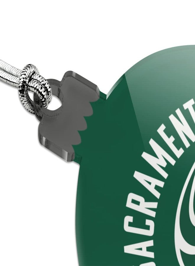 GRAPHICS & MORE Sacramento State University Hornets Acrylic Christmas Tree Holiday Ornament - Image 2