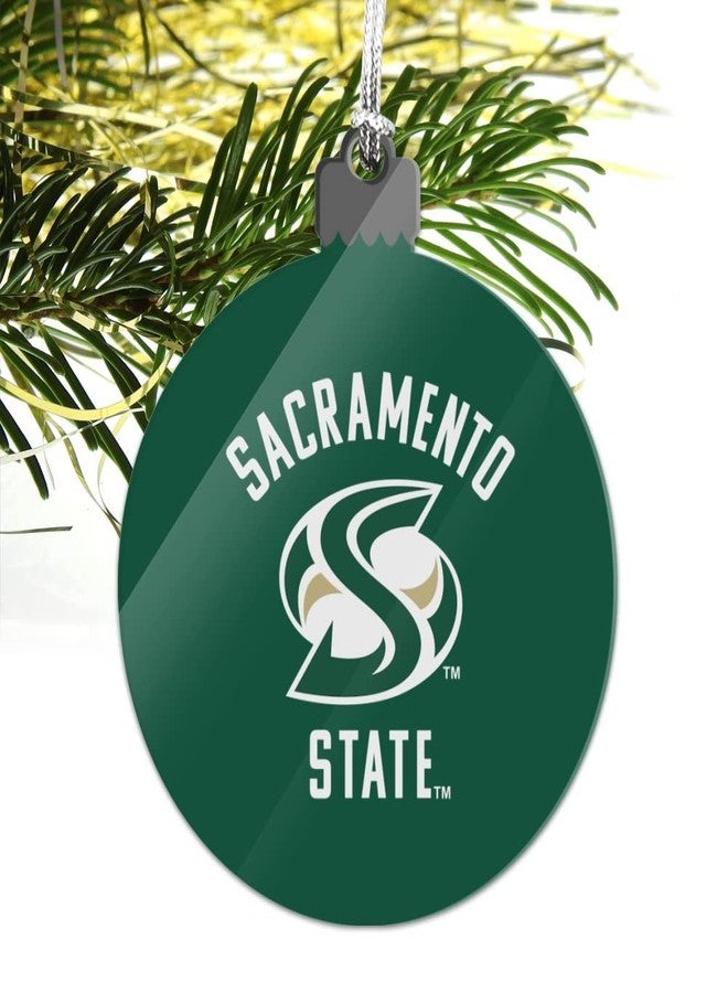 GRAPHICS & MORE Sacramento State University Hornets Acrylic Christmas Tree Holiday Ornament - Image 5