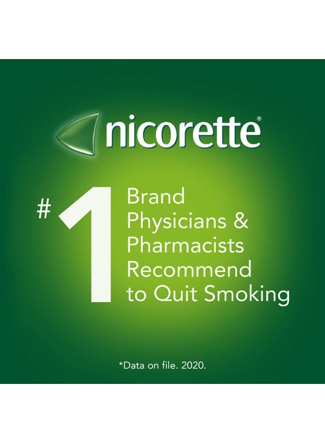 Nicorette Nicotine Gum, 2 mg, Cinnamon Flavour 105 Count - Image 3