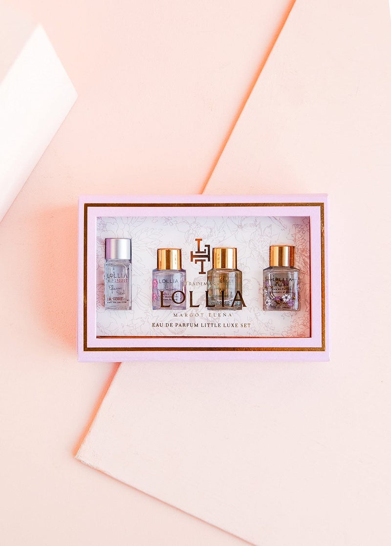 Lollia مجموعة عطر لوليا ليتل لوكس أو دو بارفان | عطر ساحر وجميل | رائحة عصرية ومتطورة تتميز بنغمات عطرية وردية - Image 1