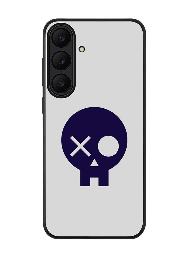 Stylizedd For Samsung Galaxy S25 FE Case,Slim fit Camera Protection, Shockproof Thin Phone cover  - Skull Patch