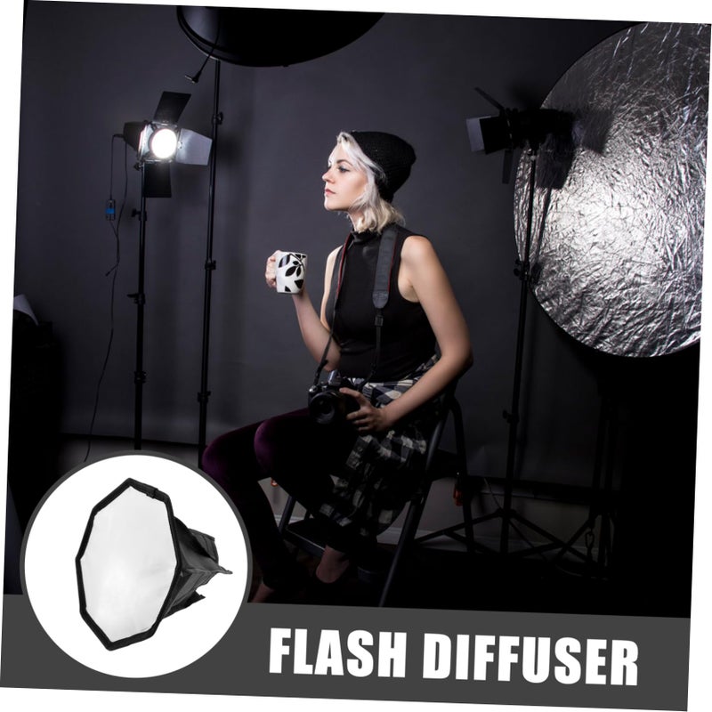 Softbox Diffuser For Camera Flash Studio Photography Durable Soft Light Cloth Cover - Image 4