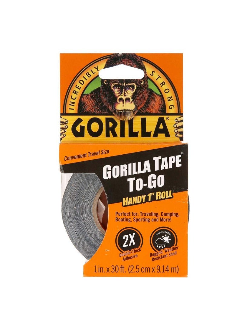 Gorilla Gorilla Handy Tape 2.5cm X 9.1 m Black 