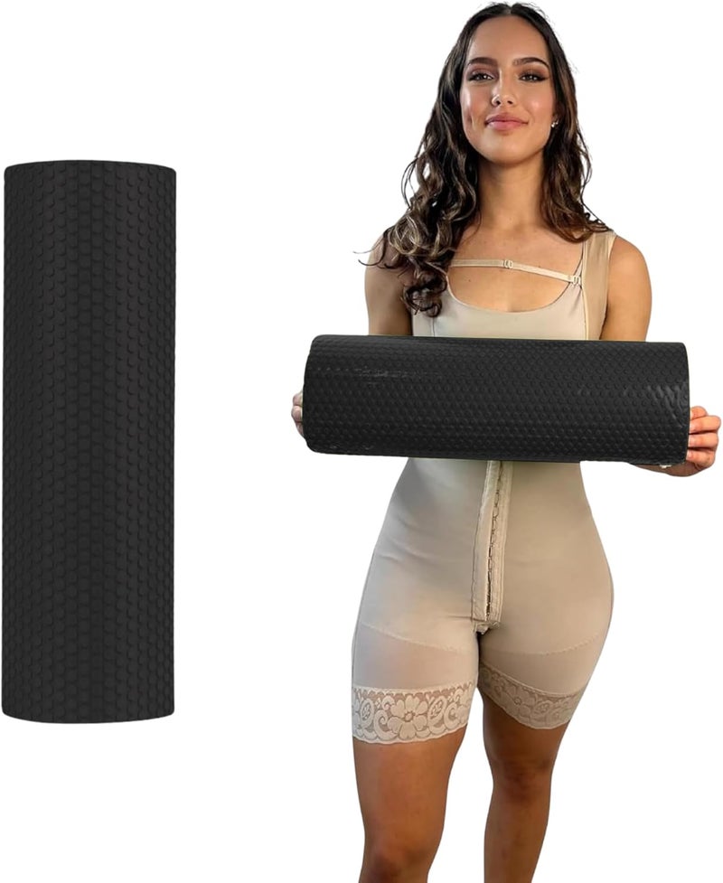 bombshell booty pillow BBL Pillow Toilet Seat Riser BBL Toilet Riser D-Shaped High Density Foam High Density Toilet Seat Pillow Brazilian Butt Lift BBL Supplies - Image 1