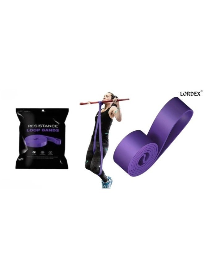 Lordex Loop Exercise Band High Quality Pull Up Stretch Elastic Bands for Gym Fitness Long Resistance Band for Home Workout - Image 5