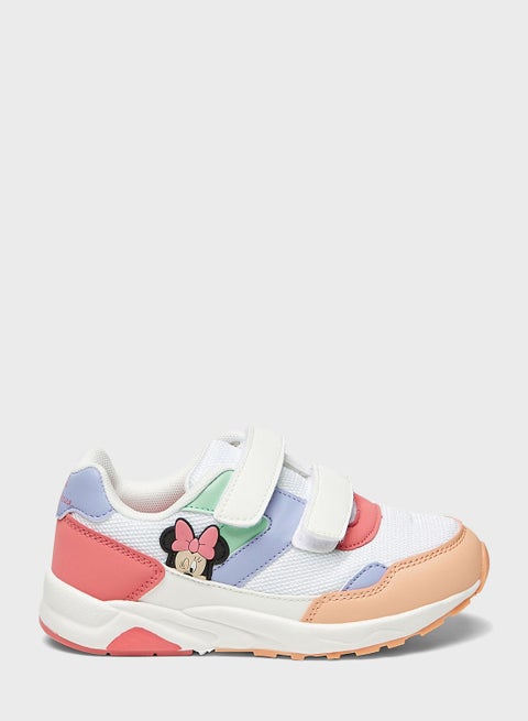 Kids Disney
 Low Top Velcro Sneakers