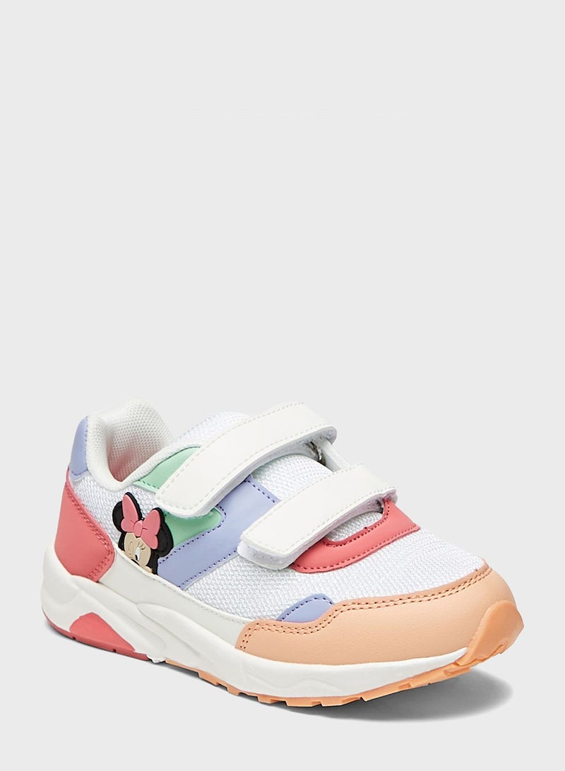 Kids Disney
 Low Top Velcro Sneakers