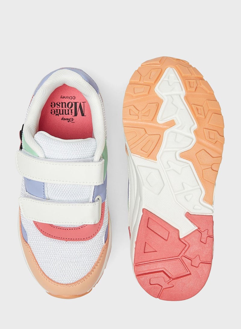 Kids Disney
 Low Top Velcro Sneakers