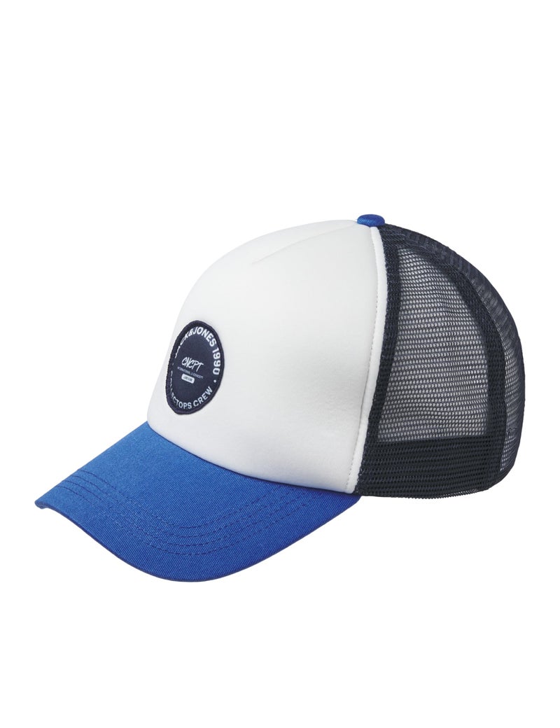 Jack &amp; Jones Mens Jaccrew Trucker Cap, Cloud Dancer, ONE SIZE