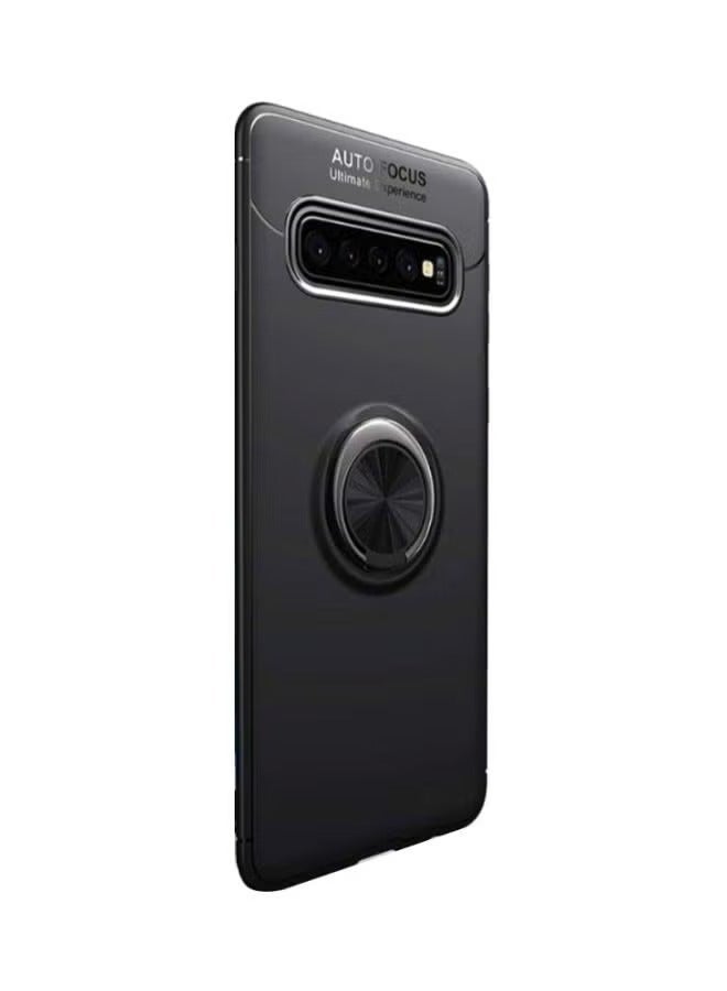Ozone Magnetic Ring Protective Cover For Samsung Galaxy S10 Plus Black