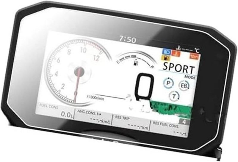 Vuzmode Motorcycle Dashboard Screen Protector - Image 1