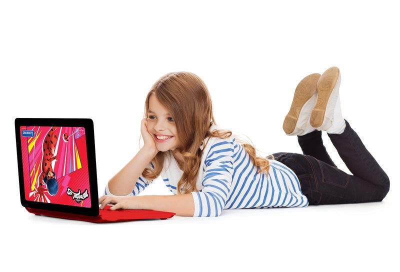 ليكسيبوك Lexibook Miraculous - التعليمية والثنائية اللغوية المحمول الإنجليزية/الإسبانية - لعبة للأطفال للأطفال (الأولاد والبنات) 124 أنشطة تعلم لعب الألعاب والموسيقى مع الخنفساء - Red/Black JC598MII2 - Image 5