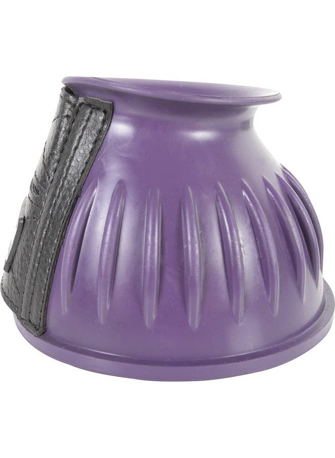 Cashel Company Rubber Horse Bell Boots Purple M - Image 2