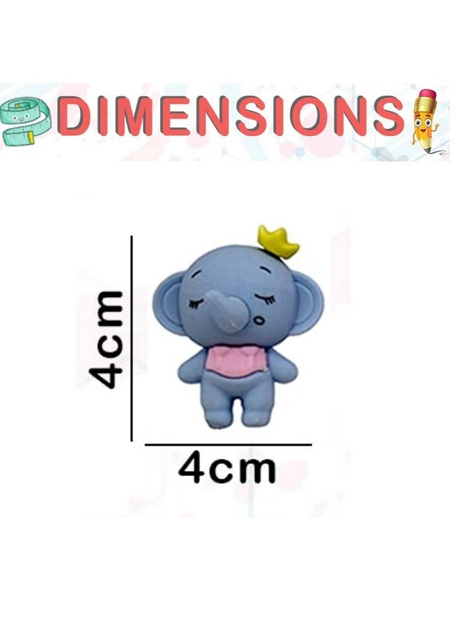 MAPLE Animal Erasers for Kids Pencil Erasers Puzzle Erasers Take Apart Erasers Stylish Mini Rubber Erasers Set for Return Gift Prizes Desk Pets Gifts Back to School Supplies for Kids Girls Boys (48) - Image 2