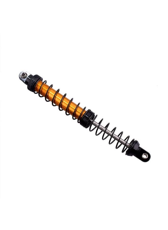 Generic RC All-metal Shock Absorber 1/10 Climbing Car Double-section Soft Spring Modified Hydraulic Shock Absorber 70-120mm Hole Spacing-Color:Hole Spacing 120mm Gold 1 Piece  - Image 1