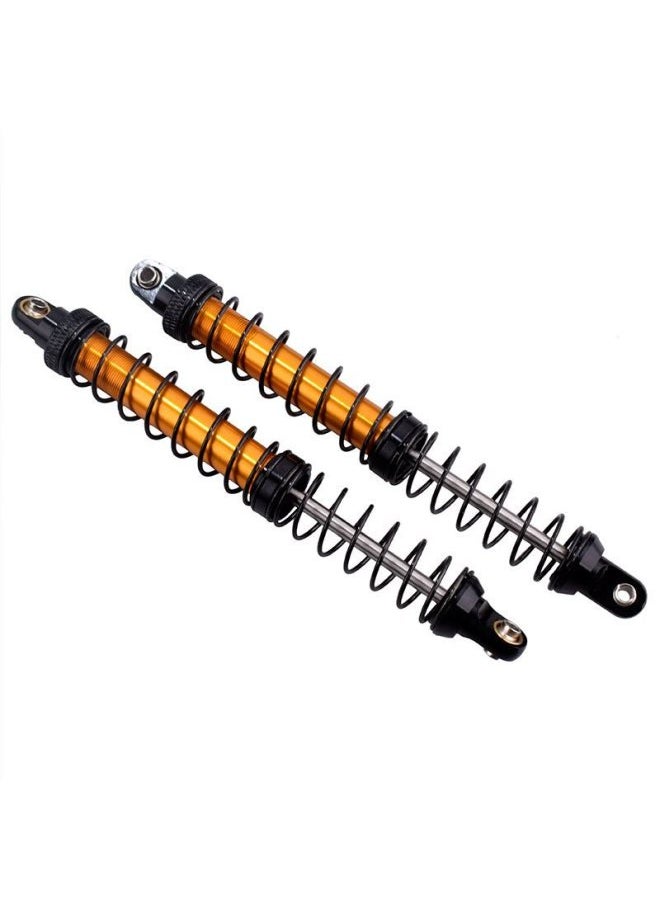 Generic RC All-metal Shock Absorber 1/10 Climbing Car Double-section Soft Spring Modified Hydraulic Shock Absorber 70-120mm Hole Spacing-Color:Hole Spacing 120mm Gold 1 Piece  - Image 5