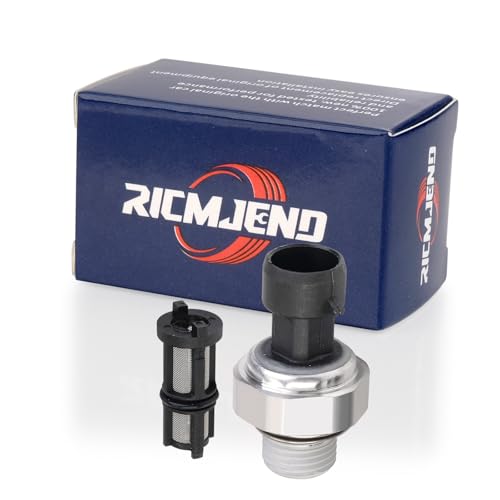 Ricmjend 12677836 Engine Oil Pressure Sensor/Switch/Sending Unit with Screen Filter D1846A for Chevrolet Chevy Silverado GMC Sierra Buick Lacrosse Cadillac Escalade 2003-2008 4.8L/5.3L/6.0L/6.2L - Image 2