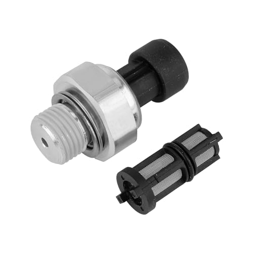Ricmjend 12677836 Engine Oil Pressure Sensor/Switch/Sending Unit with Screen Filter D1846A for Chevrolet Chevy Silverado GMC Sierra Buick Lacrosse Cadillac Escalade 2003-2008 4.8L/5.3L/6.0L/6.2L - Image 1