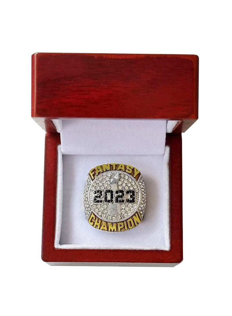 KUYING 2023 FFL Fantasy Football Annual Championship Ring - Image 4