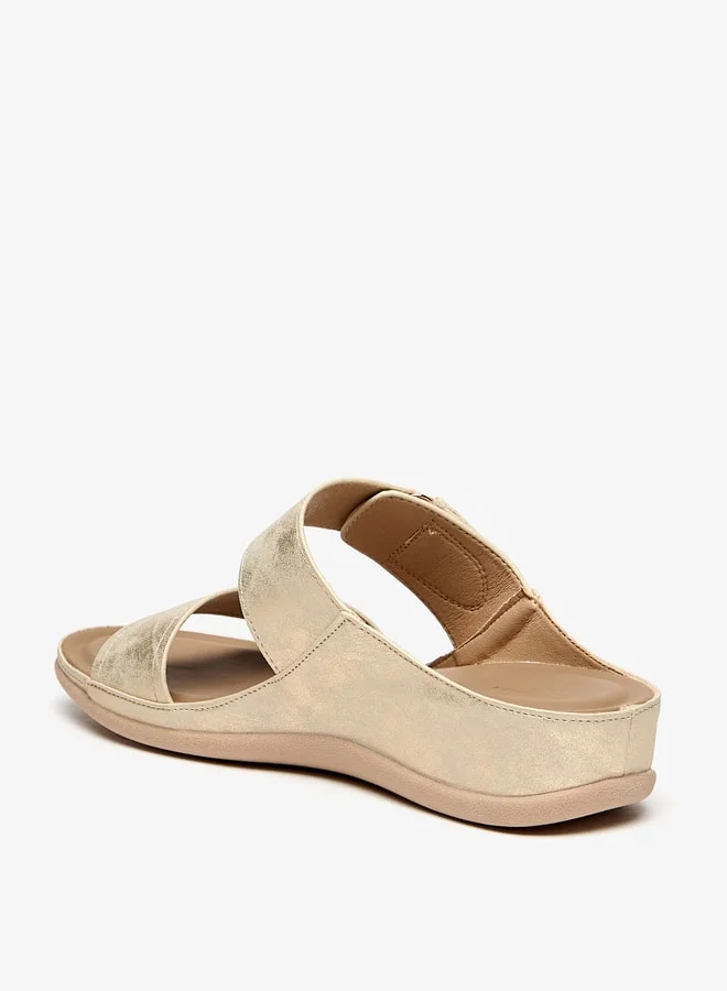 Flora Bella By Shoexpress Women Solid Slip-On Sandals