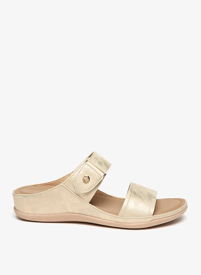 Flora Bella By Shoexpress Women Solid Slip-On Sandals