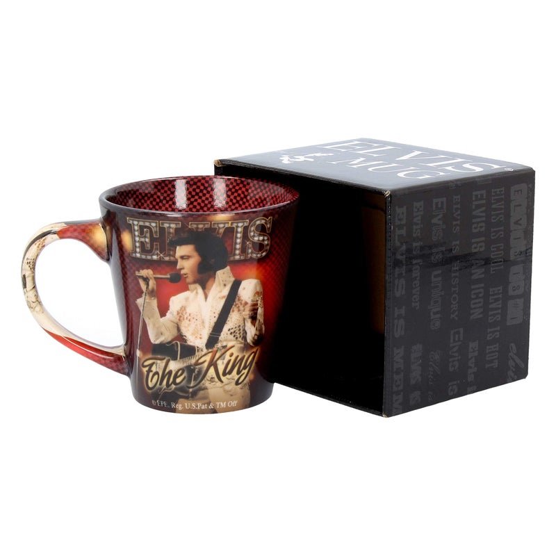 Nemesis Now Elvis The King Mug 11cm Red