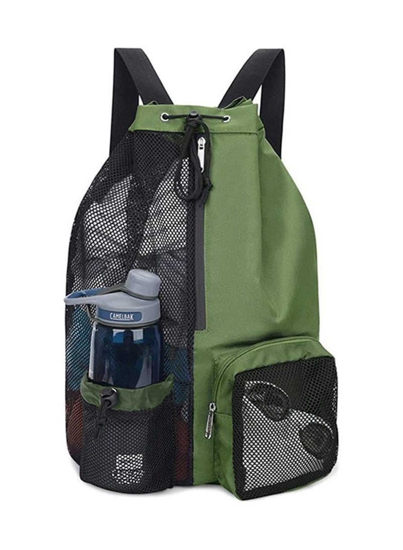 Deluxe Ventilator Mesh Equipment Bag (Green) - Image 1