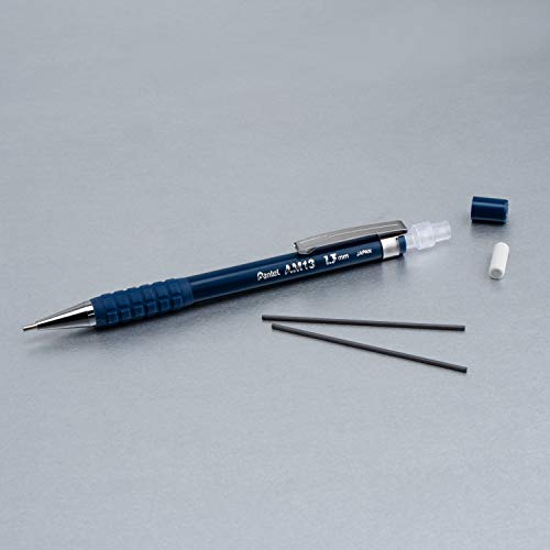 Pentel Arts Sharp HD Mechanical Pencil (1.3mm), Dark Blue Barrel, (1) Super Hi-Polymer Lead Refill (AM13PABP) - Image 5