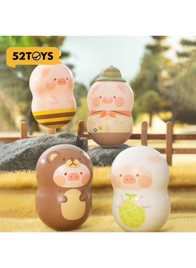 52toys Lulu Classic Series - Versatile Lulu Pig Tumbler, Cute Blind Box Figurine, Trendy Toy, Single Piece Randomly Selected - Image 4