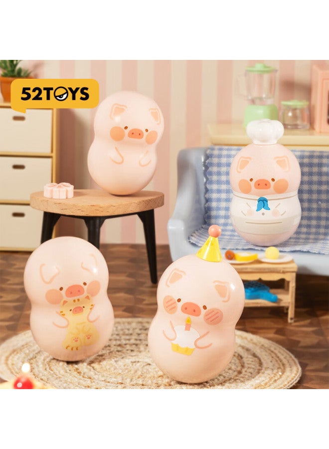 52toys Lulu Classic Series - Versatile Lulu Pig Tumbler, Cute Blind Box Figurine, Trendy Toy, Single Piece Randomly Selected - Image 2