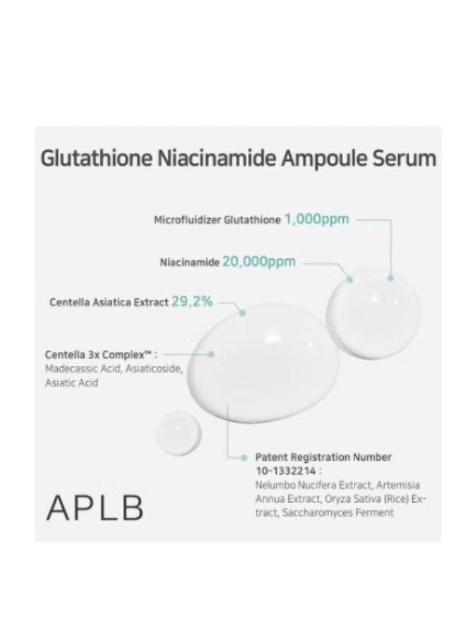 ايه بي ال بي سيروم الجلوتاثيون والنياسيناميد أمبولة 2 عبوة 80 مل - Image 5