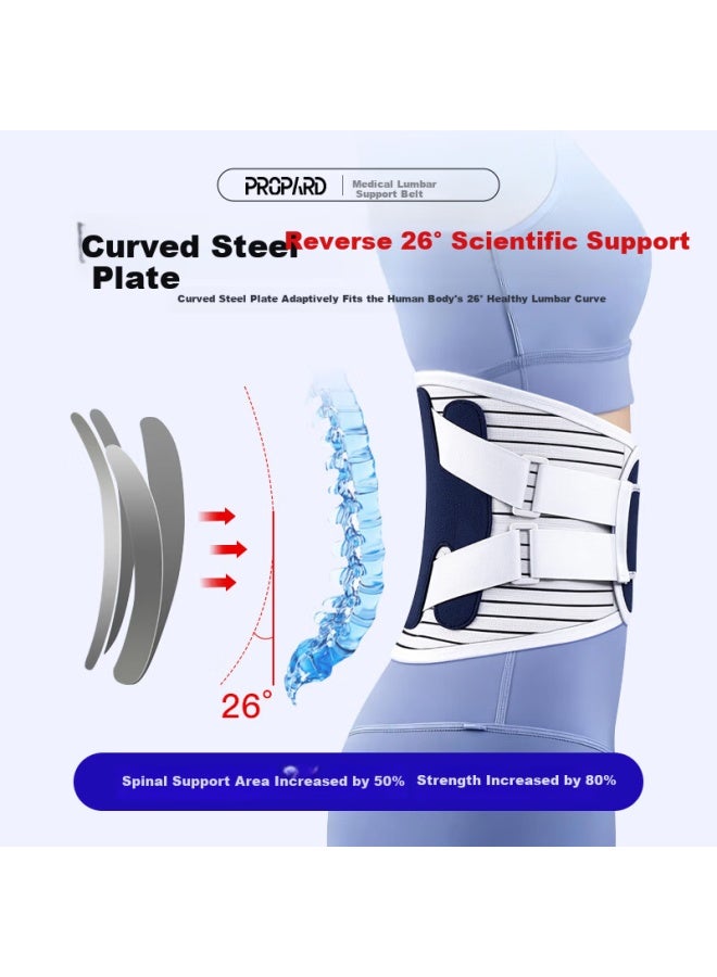 Propard Medical Grade Lumbar Support Belt Waist Brace For Lumbar Muscle Strain And Herniated Disc Back Brace For Prolonged Sitting - Image 3