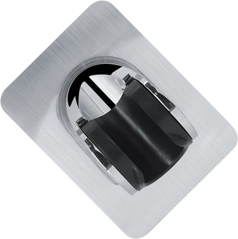 Sorandy Shower Head Holder, Adjustable Chrome Plated Self Adhesive Bracket, No Drilling Bracket with Strong Adhesive, Ideal for Hotel, Household & Bathroom Use - Image 5
