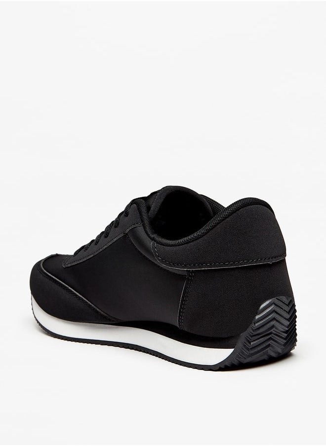 Lee Cooper - حذاء رياضي نسائي برباط مطبوع عليه شعار - Image 1