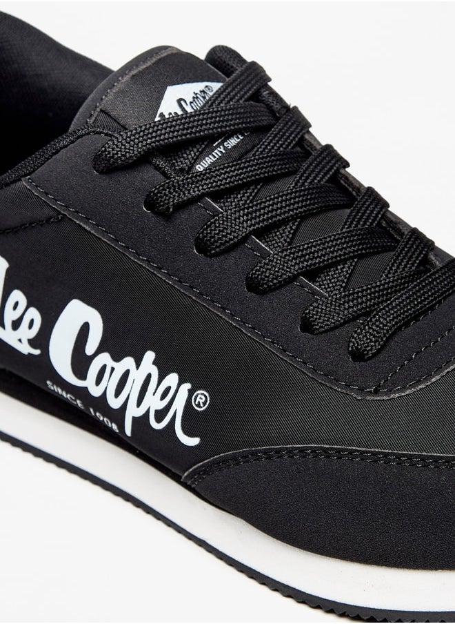 Lee Cooper - حذاء رياضي نسائي برباط مطبوع عليه شعار - Image 1