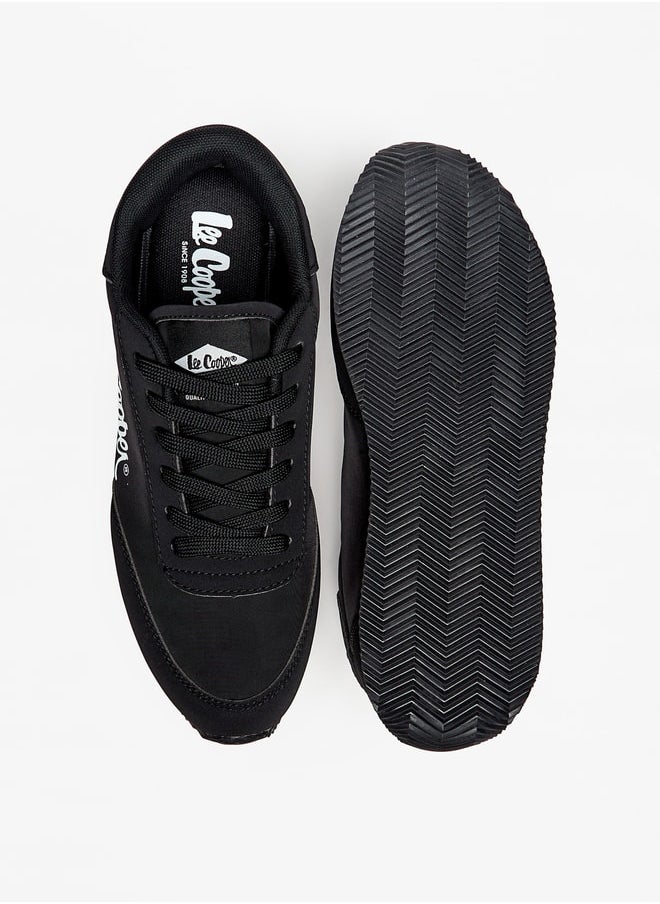 Lee Cooper - حذاء رياضي نسائي برباط مطبوع عليه شعار - Image 1