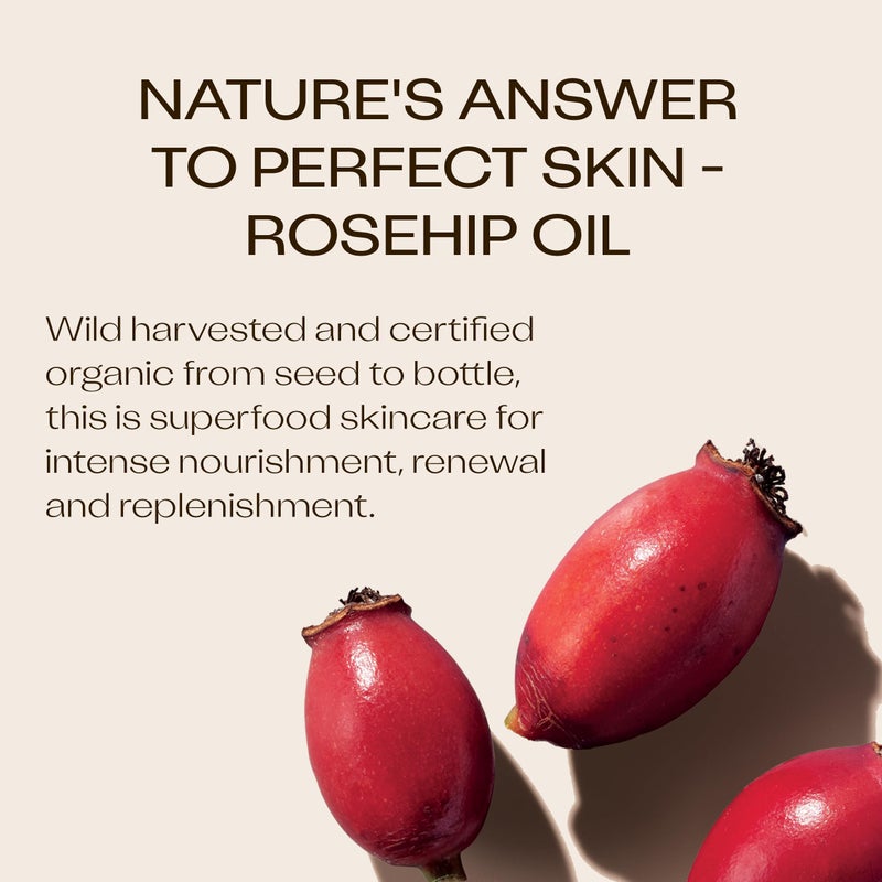 Trilogy Certified Organic Rosehip Oil, Intensive Nourishment, Improves Appearance of Scars, Stretch Marks, Fine Lines, & Wrinkles, 0.68 fl oz - Image 5