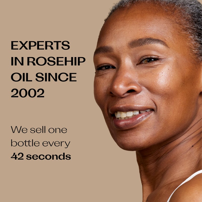 Trilogy Certified Organic Rosehip Oil, Intensive Nourishment, Improves Appearance of Scars, Stretch Marks, Fine Lines, & Wrinkles, 0.68 fl oz - Image 3