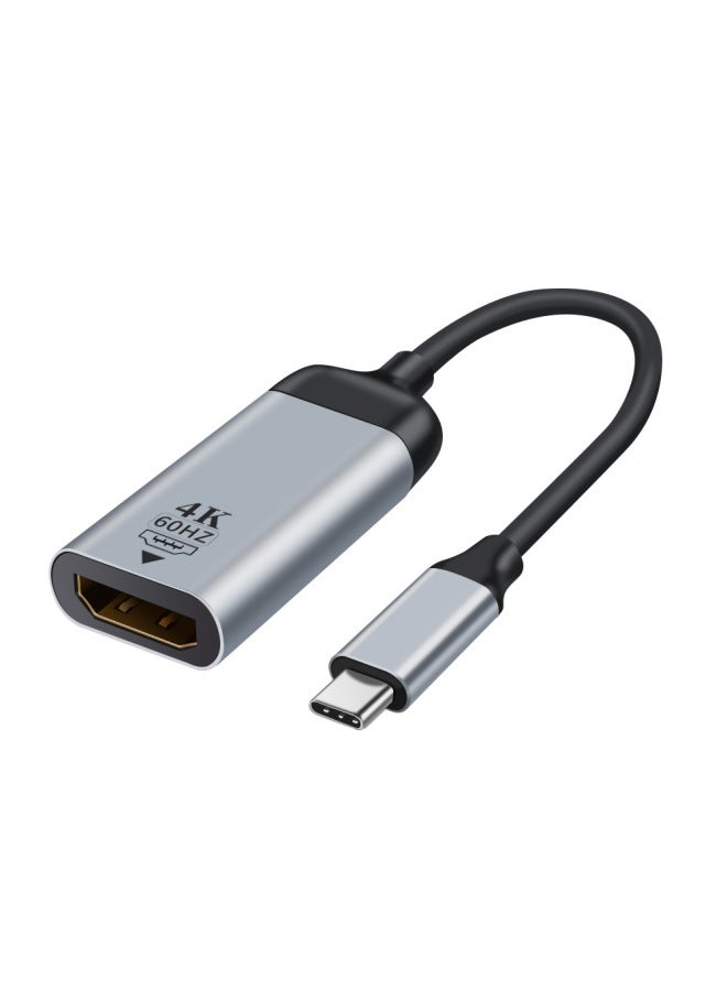 Type-c To Hdtv Adapter For 4k60hz Hd Video Transmission Vga/mdp/gb/mdp Screen Projection High-definition Digital Converter-Color:Generation C Revolution HDTV Female 60HZ Short Line  - Image 1