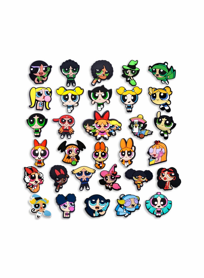 زينة أحذية، 31 قطعة زينة أحذية لتزيين أحذية الكروكس PVC، زينة سوار دبابيس كلوغ للأحزاب، هدايا عيد الميلاد وعيد الفصح للنساء والرجال - Image 1