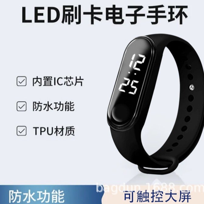 New Smart Bracelet Unlocking Bracelet Smart Lock Waterproof Induction Ic Bracelet Community Access Control Card Swiping - Image 5