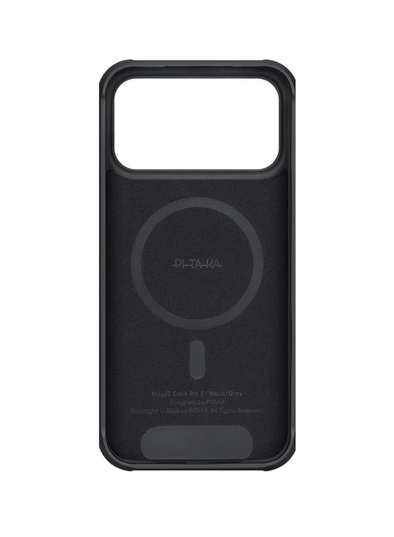 بيتاكا جراب بيتاكا أراميد بروجارد لجهاز آيفون 17 برو ماكس - أسود/رمادي - Image 3